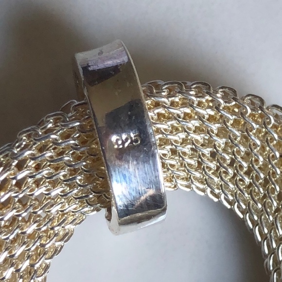 VTG Woven sterling silver pendant - Picture 6 of 7